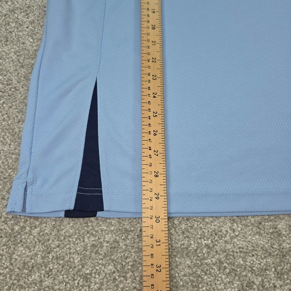 Knights Apparel UNC Tar Heels Polo Shirt Mens XL Carolina Blue North Carolina
